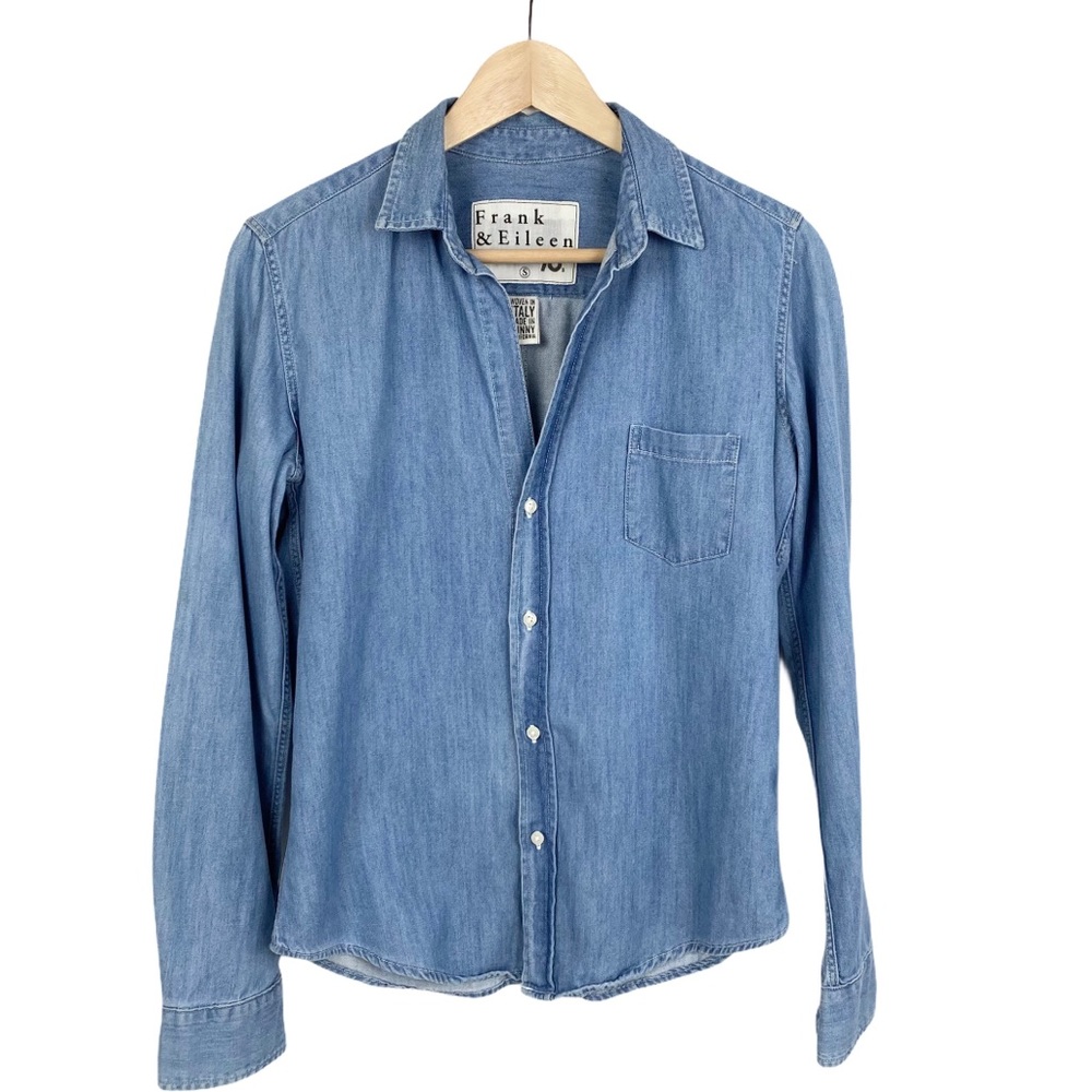 Frank & Eileen Barry Famous Denim Button Down
